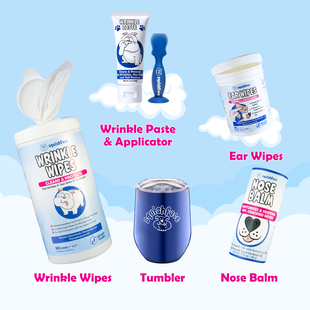 RBF Dog Cleaning Kit for Wrinkle Breeds