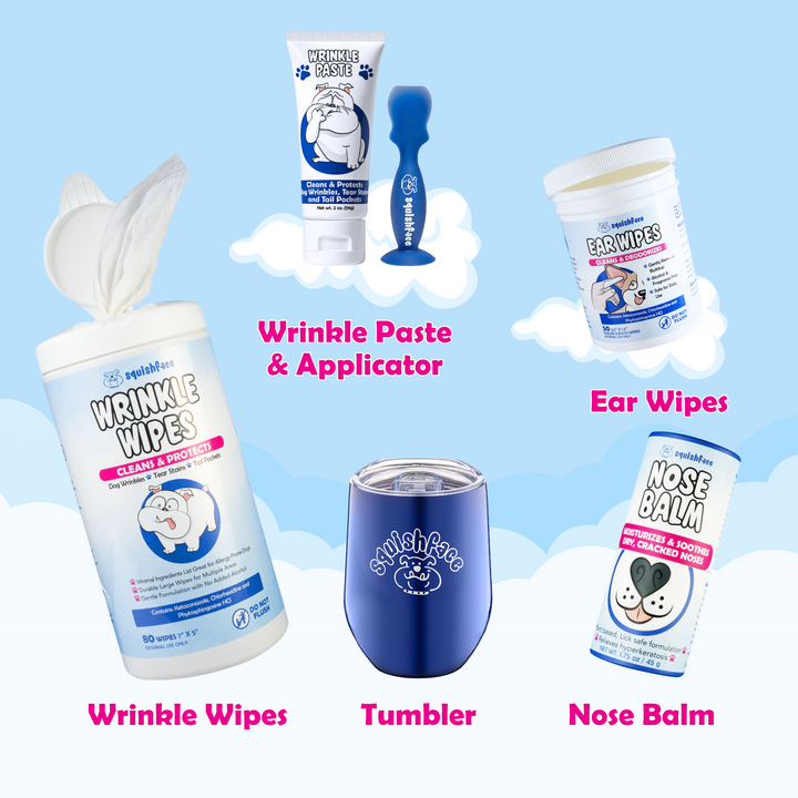 RBF Dog Cleaning Kit for Wrinkle Breeds