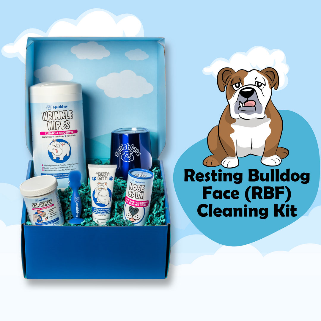 RBF Dog Skincare Cleaning Kit for Wrinkly Breeds
