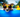 dog on a pool float