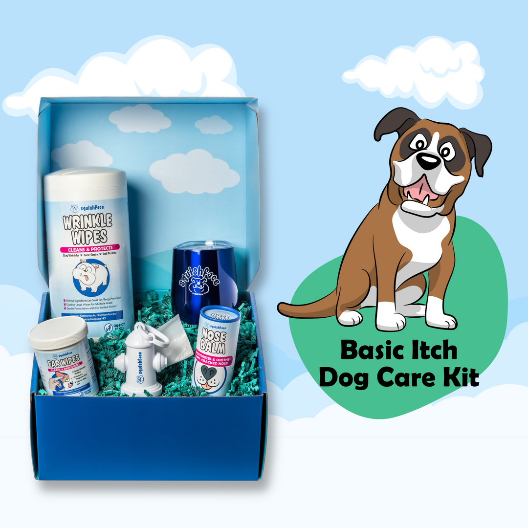 Squishface Basic Itch Dog Skin Care Kit 