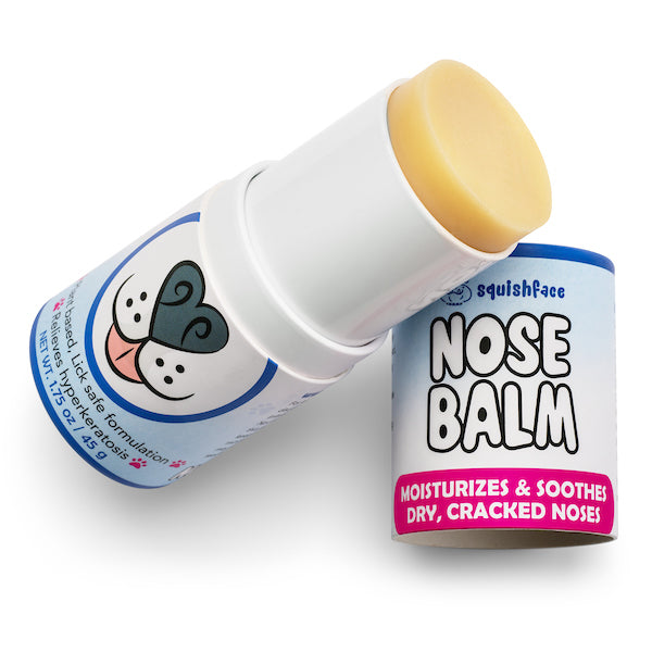squishface nose balm for dry crusty dog noses