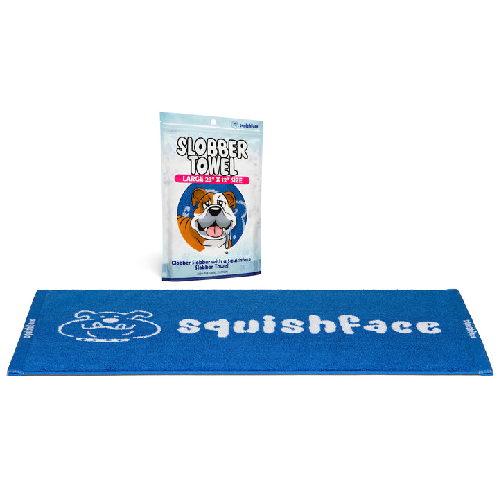 Squishface Slobber Towel – Keep Drool Under Control
