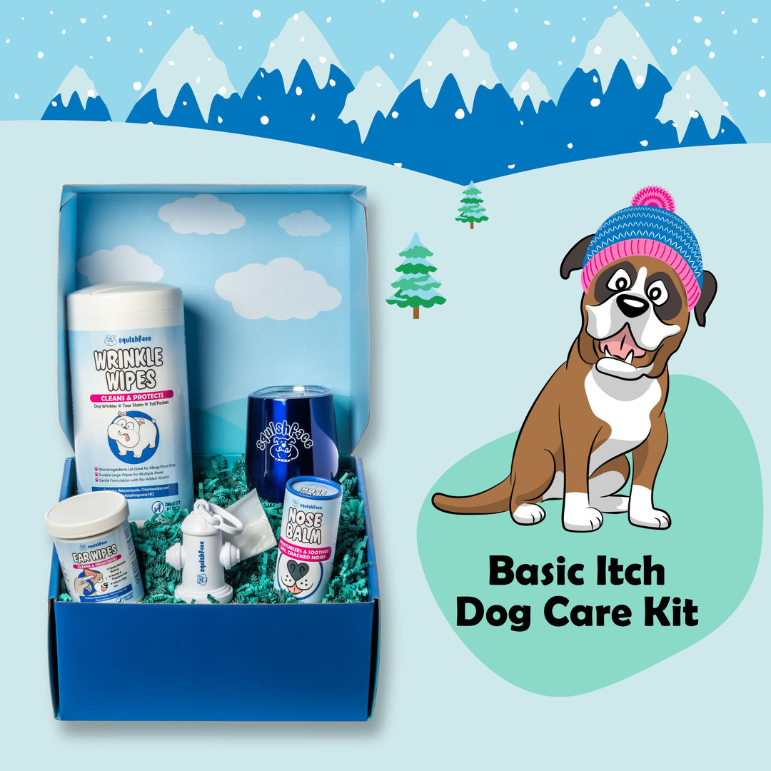 Squishface Basic Itch Dog Skin Care Kit 