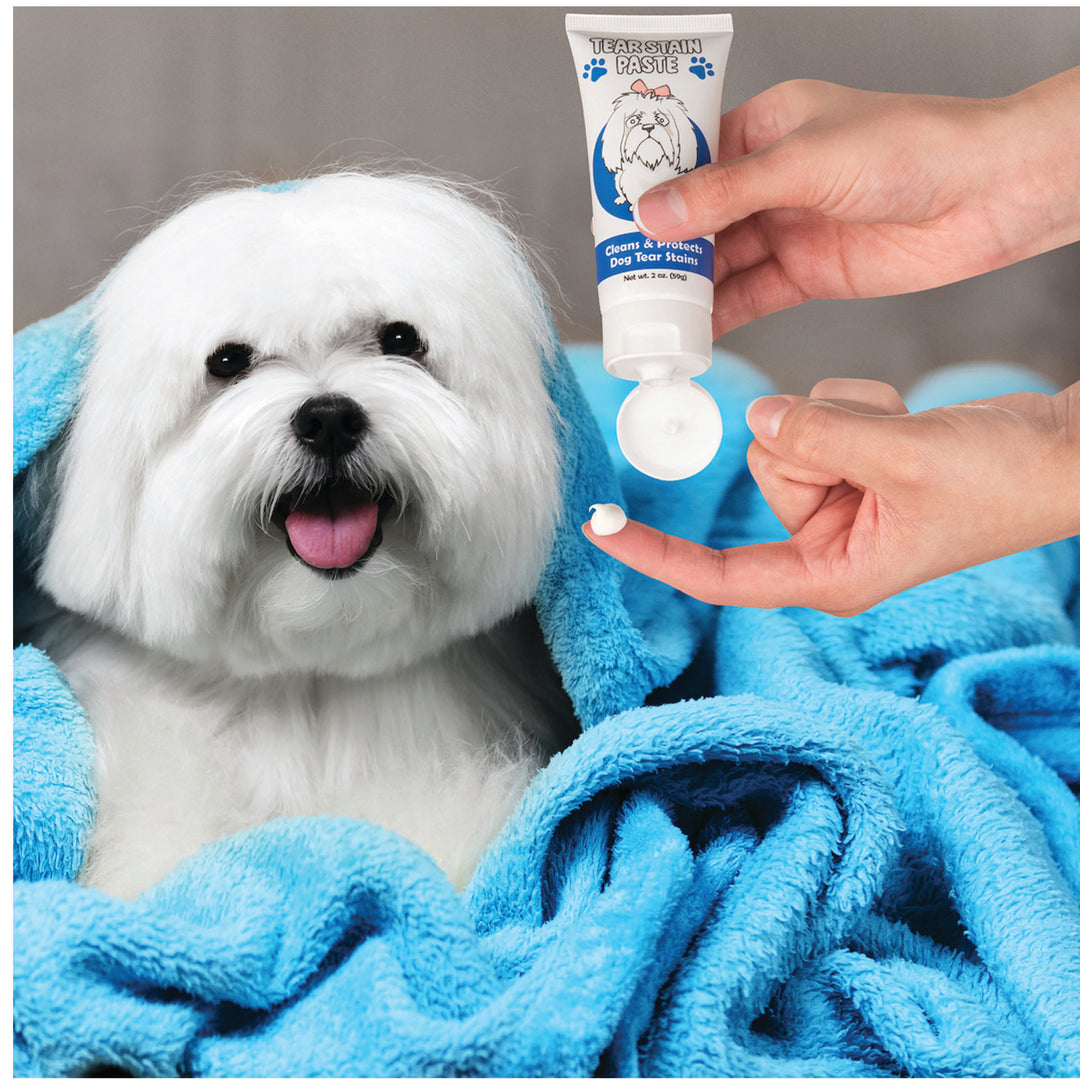 Squishface Tear Stain Paste Dog Tear Staining Maltese with Bottle