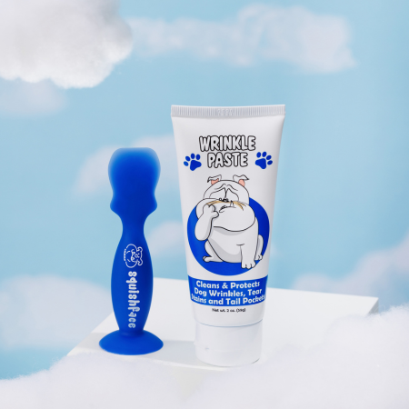Wrinkle Paste + Applicator Bundle | Complete Dog Wrinkle Care Kit | Squishface