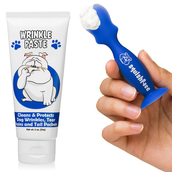 Protect Your Dogs Wrinkles With Wrinkle Paste + Wrinkle Wipes | Squishface